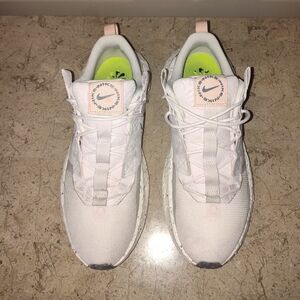 Nike Crater Impact Women's White and Pink Athletic Shoes